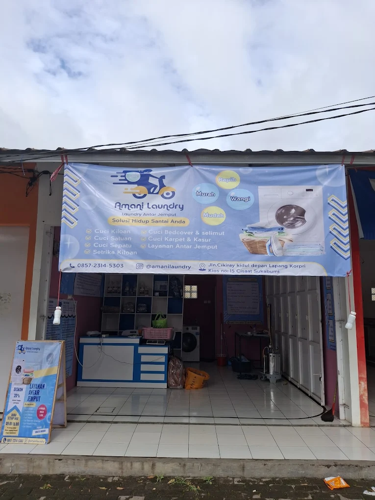 Laundry Sukabumi Terbaik & Gratis Antar Jemput | Bersih, Wangi, dan Cepat di Amani Laundry