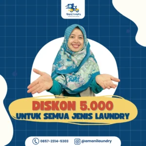 Laundry Sukabumi | Promo Rp5.000 di Amani Laundry!